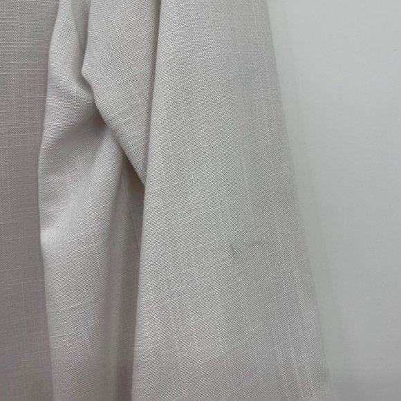 Bedford Fair Blazer Jacket 16 White Button Down Pockets - Picture 9 of 10